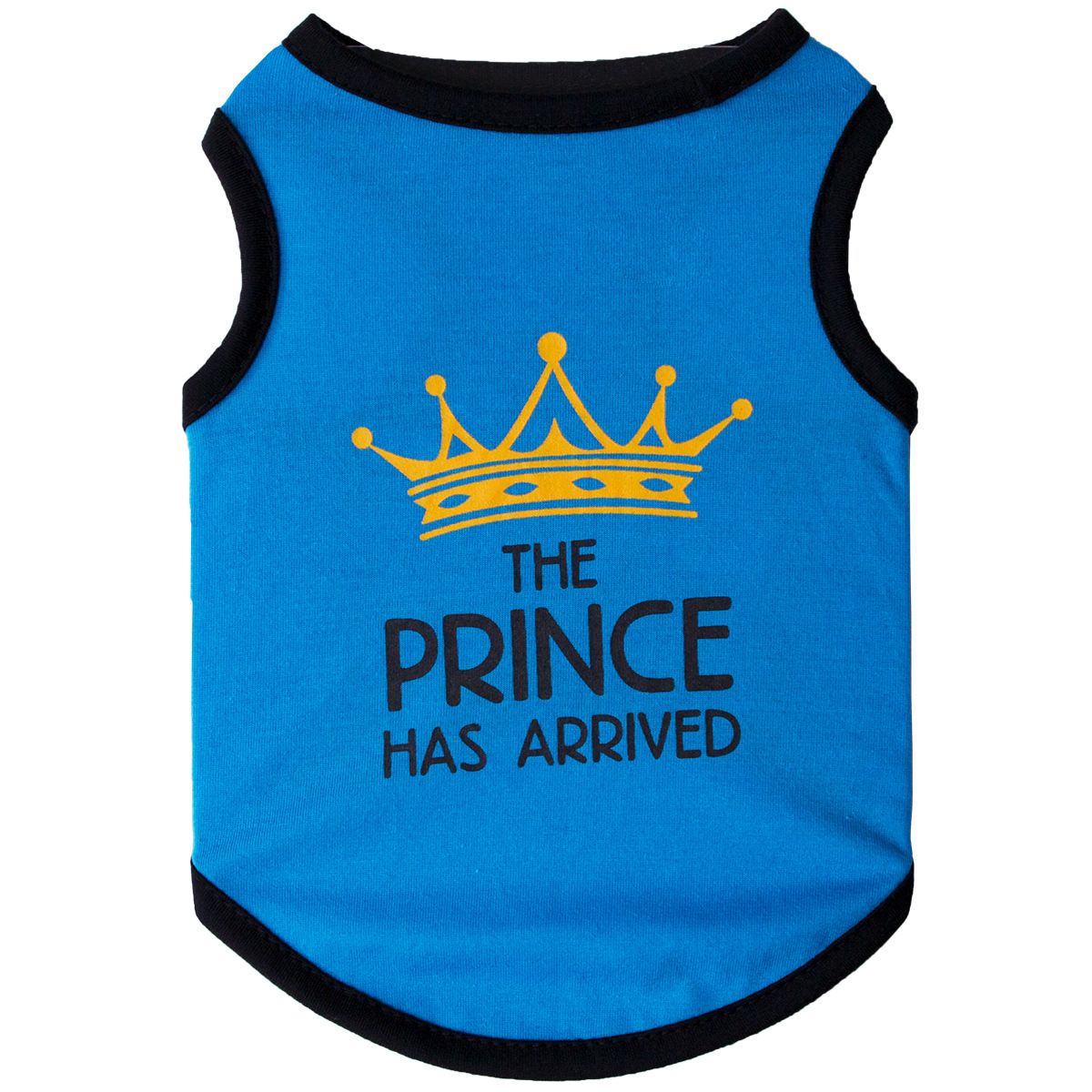 Neue Hundekleidung Prince Crown Baumwollweste Haustierkleidung—BX0016_voghion.com