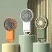 3 Wind Speed Portable Pocket Cooling Electric Fan For Travel Indoor Outdoor Usb Desktop Rechargeable Handheld Fan With Hook_voghion.com