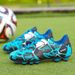 Professional Soccer Shoes Kids Long Spikes FG Football Boots Outdoor Grass Cleats Turf Football Shoes Boys Training Soccer Boots_voghion.com