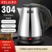 Premium 304 Stainless Steel Electric Kettle - Large Capacity With Automatic Power-Off, BPA-Free For Household_voghion.com