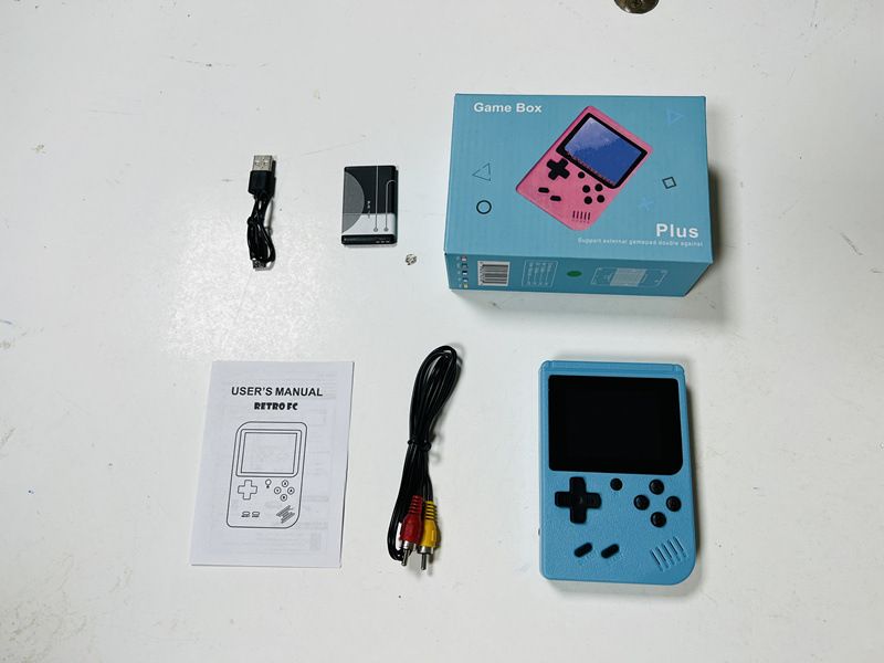 400-in-1 500-in-1 800-in-1 Macaron Handheld Game Console Gift_voghion.com