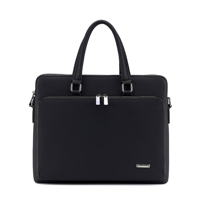 Handtasche Einzelne Schulter Crossbody Mehrschichtiges Design Computer Aktentasche Herrentasche_voghion.com