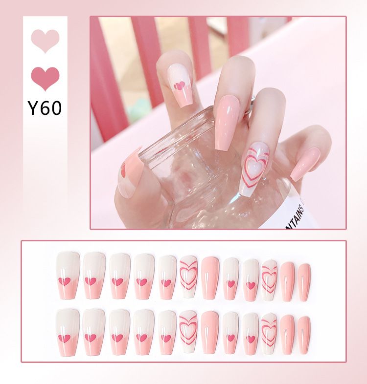 One Second Wearable Nail Patch Pure Desire Gradient Simple And Elegant New Style_voghion.com