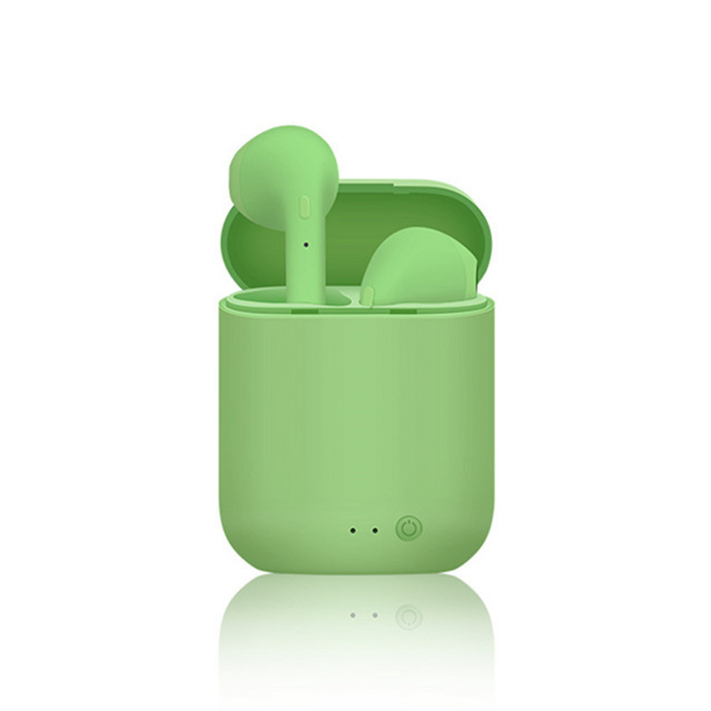Oryginalny TWS I12 Macaron bezprzewodowy zestaw słuchawkowy Bluetooth matowy Sport obuuszne słuchawki douszne słuchawki bezprzewodowe słuchawki Bluetooth_voghion.com