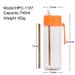 New Outdoor Plastic Straw Cup 740ml Simple Large Mouth Portable Cup Portable Silicone Handle Water Cup_voghion.com