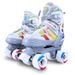 Skating Shoes, Children's Full Set, Men's And Women's Double Row, Adjustable, 3-5-6-8-10-year-old Beginner Roller_voghion.com