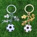 Porte-clés commémoratif en forme de ballon de sport, cadeau idéal pour les frères et amis_voghion.com
