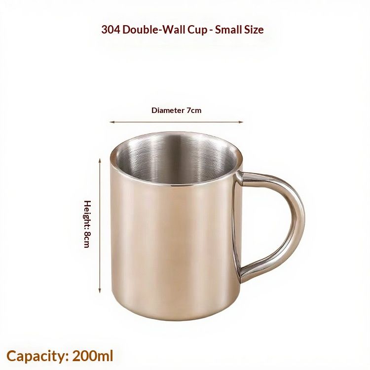 QFV50704555550<== 304 Stainlss Stl Childrn's Watr Doubl-layr Insulatd Handl Outdoor Camping Coff Br Cup Manufacturr_voghion.com