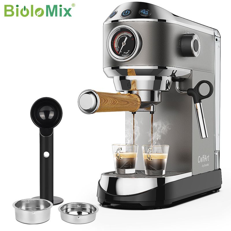20 barů s manometrem Espresso kávovar_voghion.com