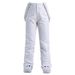 Pantalones con peto para snowboard, nieve y esquí para hombre y mujer, resistentes al viento, impermeables, cálidos y gruesos, para invierno_voghion.com
