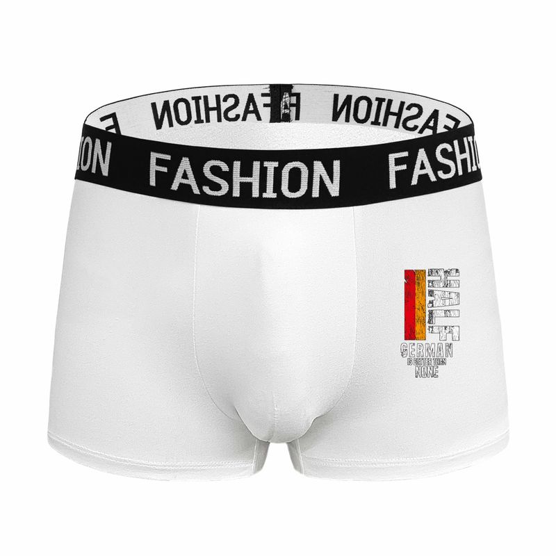 1 Stéck Boxer fir Männer, dënn, atmungsaktiv, waarm Ënnerwäsch, Boxershorts fir Männer_voghion.com