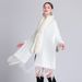 Women's Shawls New Autumn And Winter Shawl Fur Collar Imitation Mink Velvet Knitted Tassel Sleeves Cheongsam Shawl Outer Cape Coat For Women_voghion.com