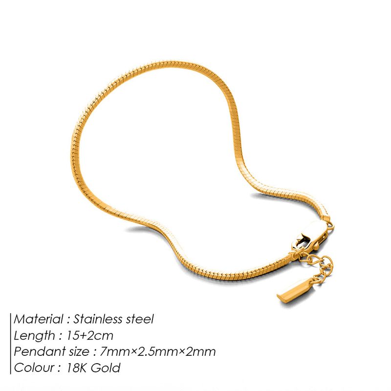 Men's Jewelry Stainless Steel Octagonal Chain Snake Bone Bracelet Fashionable Personality Temperament Titanium Steel Bracelet Ornaments_voghion.com