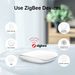 AVATTO Tuya ZigBee 3.0 Hub, kabelgebundene Gateway-Brücke für die Sprachfernbedienung der Smart Life-App, funktioniert mit Alexa Google Home_voghion.com