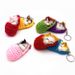 Porte-clés en forme de chat endormi, mignon, chaussons, peluche, pendentif de sac, porte-clés de voiture, simulation d'animal, petit cadeau_voghion.com