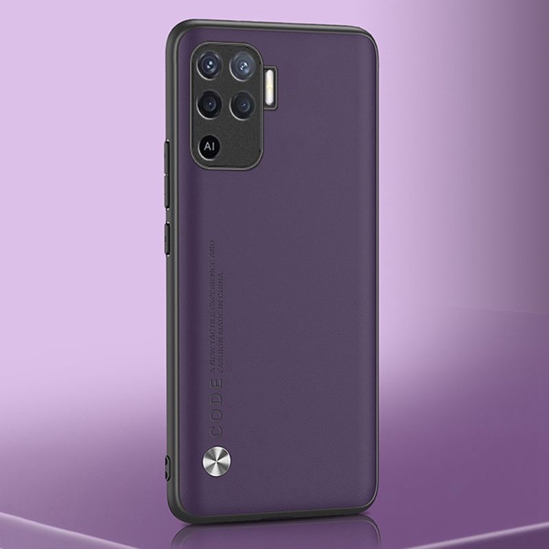 Custodia in pelle PU di lusso per OPPO A36 A76 A96 per OPPO A54 A74 A94 A55 A95 4G 5G, cover posteriore in silicone opaco_voghion.com