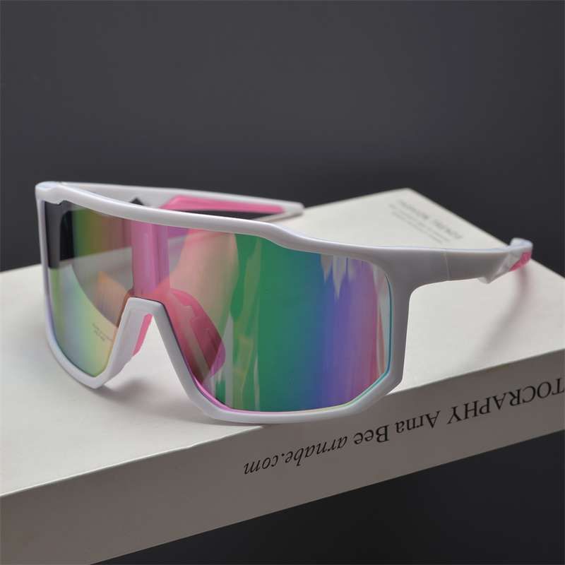 Large frame outdoor hiking and cycling windproof ski goggles, fishing sunglasses, colorful sunglasses_voghion.com