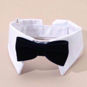 New Pet Accessories Gentleman Suit Bow Tie Universal For Cats And Dogs Adjustable Collar_voghion.com