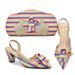 Stylish women's high-heeled pointed hollow sandals with a clutch set_voghion.com
