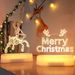 Decorative desk small night lights, decorations, illuminated Christmas gifts_voghion.com