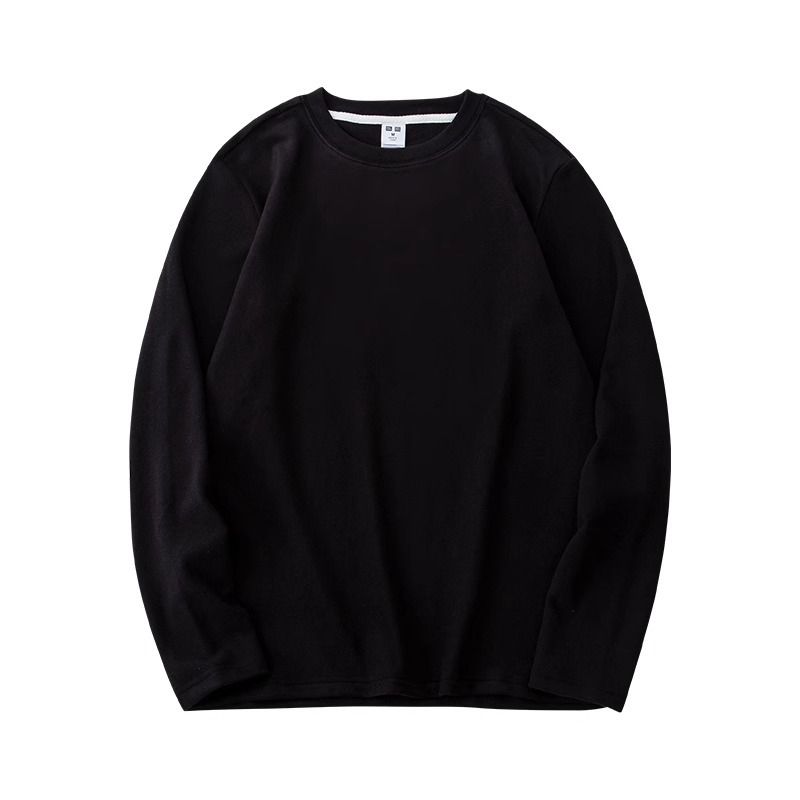 Férfi ruházat Német bársony alsóing Őszi és téli bársony vastagított termo alsónemű Magas galléros belső viselet Férfi hosszú ujjú póló_voghion.com