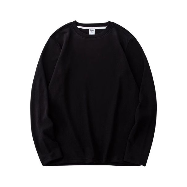 Férfi ruházat Német bársony alsóing Őszi és téli bársony vastagított termo alsónemű Magas galléros belső viselet Férfi hosszú ujjú póló_voghion.com