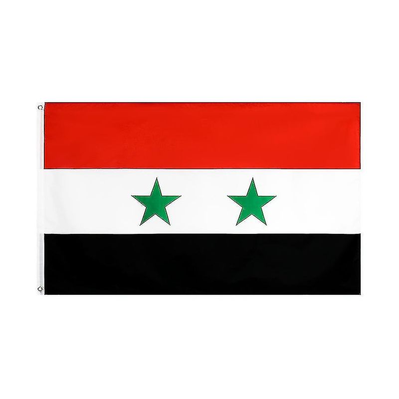Hanging 90*150cm Syrian Arab Republic Three Red Star Syria Flag For Decoration-FCY_voghion.com