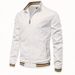 New Cross-Border Trade Casual Jacket For Men, Direct Sale, Spring And Autumn Sports Solid Color Men's Coat_voghion.com