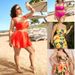 Swimsuit Two-Piece Push-Up Bikini Three-Piece Skirt Style Tummy Control Slimming Plus Size Swimwear_voghion.com