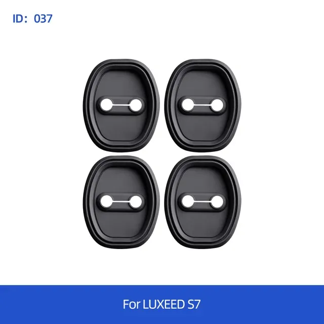 4 stk./sæt etui til Chery EED S7 2024 silikone dørlås beskyttelsesdæksel_voghion.com