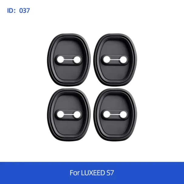 4 stk./sæt etui til Chery EED S7 2024 silikone dørlås beskyttelsesdæksel_voghion.com