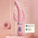 3 in 1 Dildo Vibratore Coniglio con Lingua Leccata Giocattoli Sessuali Anali_voghion.com