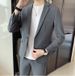 CT Spring Thin Suit For Men Casual Versatile Blazer Korean Style Slim Fit Trendy Top Handsome Three-Piece Set_voghion.com