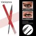 YANQINA double head two in one eyeliner quick drying waterproof makeup curling and slender eye black_voghion.com