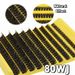 Eyelashes Set 30/40/80D Thick Curling 10 Rows Of Large Capacity Single Cluster DIY Self Grafted Segmented False Eyelashes_voghion.com