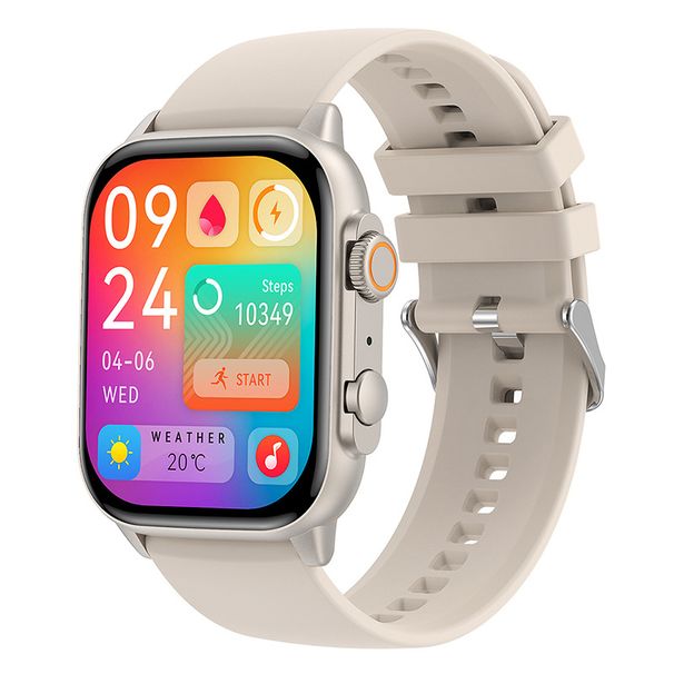 Cross Border HK95 Smartwatch Bluetooth z funkcją połączeń NFC i kontrolą dostępu, lampką nocną i licznikiem kroków, sportowym zegarkiem i inteligentną bransoletką_voghion.com