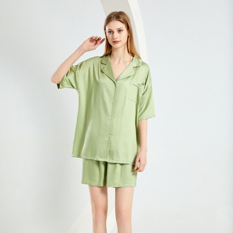 Women's simple long sleeve home wear_voghion.com