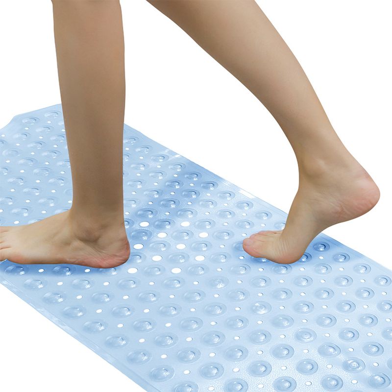PVC Bathroom Anti Slip Mat With Suction Cup Toilet Toilet Anti Slip Foot Mat Bath Anti Fall Bathtub Mat_voghion.com