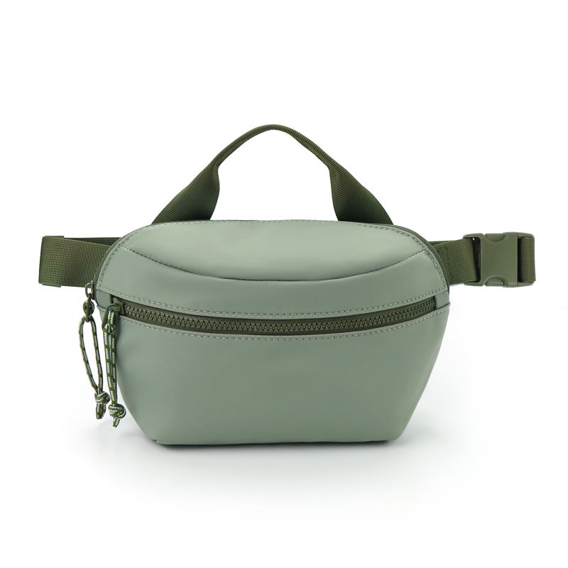 Unisex Waist Bag Nylon Waterproof Chest Bag Outdoor Sports Running Waist Bag_voghion.com