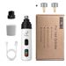 2-Speed Rechargeable Pet Dog LED Electric Clipper Cat Fully Automatic Nail Grinder Trimmer_voghion.com