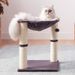 Small Climbing Frame Integrated Sisal Scratching Post With Cat Teaser Toy Plush Wear-resistant Pet Supplies_voghion.com