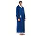 Women's flannel thickened men's and women's robes with long sleeves and blanket hoodie pullover lazy pajamas_voghion.com