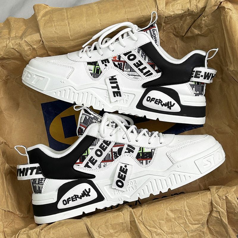 Zapatos deportivos informales de suela gruesa para hombre, transpirables, de primavera y verano, de Little White, que combinan con todo, a la moda._voghion.com