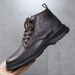 European Warm Series Genuine Leather Martin Men High 2025 New Fleece Lined Warm British Style Boots Mid Top Casual Work Shoes_voghion.com