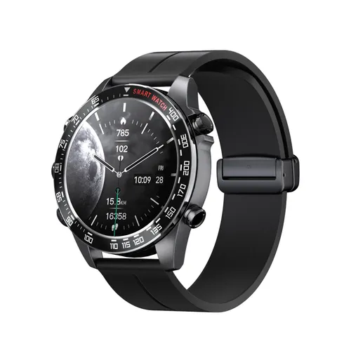 Smart Electronics orologio intelligente schermo rotondo frequenza cardiaca con encoder Bluetooth chiamata_voghion.com