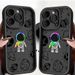 Custodia per telefono astronauta per iPhone 16, 15 Pro Max, 13, 12, 11 Pro, 14Pro, Max, 16Plus, 12Pro, antiurto, Funda Capa_voghion.com
