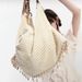 Niche Design Ladies Beaded Shoulder Strap Casual Style Large Capacity Shell Tassel Trend Bag 2025 Spring Summer New Fashion Hundreds_voghion.com