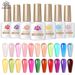 Nagelkleber Ice Transparent Nude Nagellack-Set Neuer Jelly Transparent Color Phototherapie-Kleber für Nagelstudios_voghion.com