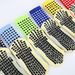 Anti-Rutsch-Socken für Herren und Damen mit mittlerer Röhre und quadratischer Reibungsfolie, dicke Handtuchunterseite, Fußball-Basketballsocken, Laufsport_voghion.com