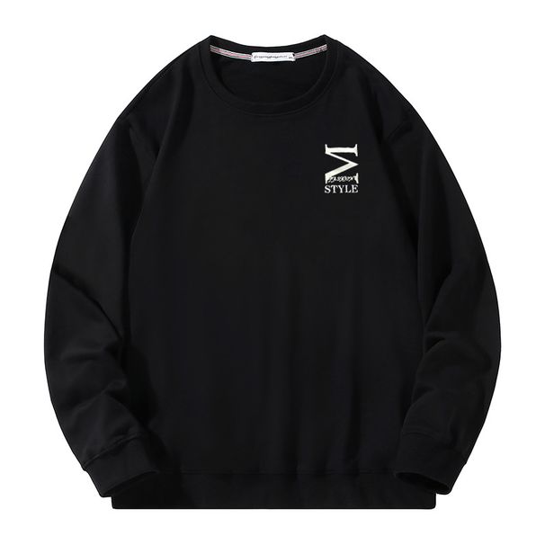 Herenkleding Plus Size Ronde Hals Plus Fat Plus Size T-shirt Basis Lente En Herfst Nieuwe Dikke Man Trend Losse Top Met Lange Mouwen_voghion.com